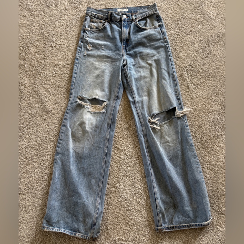 Pull&Bear Light Blue Denim Jeans